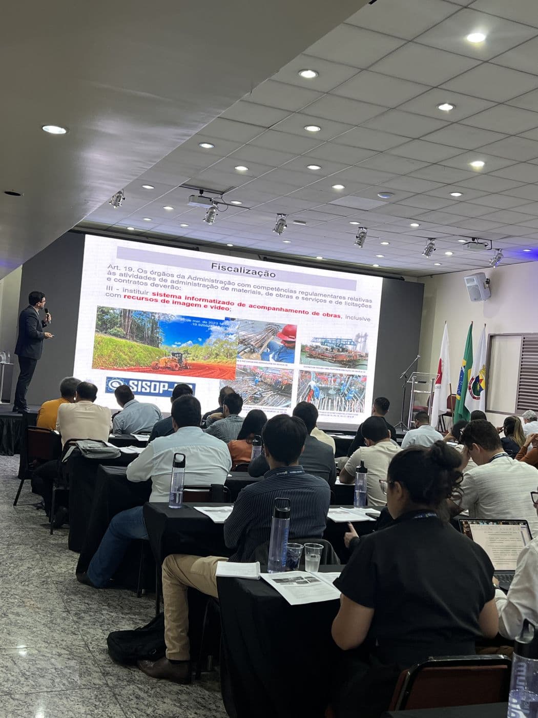 Palestra técnica na 1ª edição