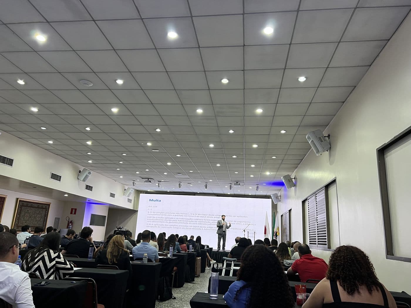 Auditório da 1ª edição do seminário